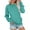 11#Dark Green, variant on Womens Long Sleeve Crewneck No Hood Sweatshirt Trendy 2025 Lightweight Sweater Shirts Casual Loose Pullover Solid Tops with Pockets Navy XL