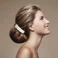 thumbnail image 4 of 6 Pieces Large Hair Barrettes for Women, Retro Acrylic Large French Automatic Hair Clips for Women Girls and Hair Clasps for thick Hair, 6 Colors Hair Clips, 4 of 4