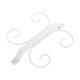 thumbnail image 1 of Advancent Soporte para copas de vino, elegante Color sólido, 4 ganchos, montaje con tornillo, estante para Bar de cocina esmerilado Organizadores de utensilios de cocina Blanco, 1 of 6