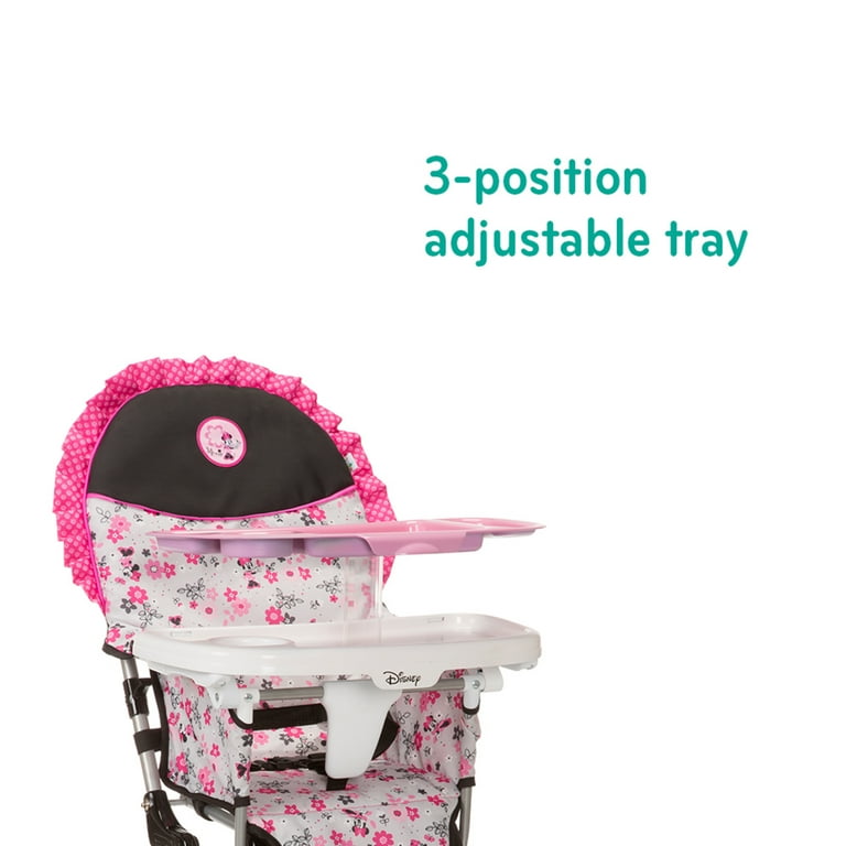 Disney Baby Simple Fold Plus High Chair, Minnie Garden Delight
