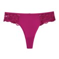 thumbnail image 3 of Aloohaidyvio Panties for Women,Underwear for Women Sexy Lace Cheeky Low Rise Hipster Panty Bikini Panties, 3 of 3