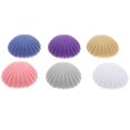 thumbnail image 3 of 6Pcs Lint Shell Jewelry Box Delicate Earrings Organizer Case Storage Box for Girl (Mixed Color), 3 of 4