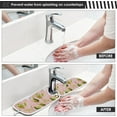 thumbnail image 5 of Coolnut Avocado Couple Love Sink Splash Guard for Faucet 2 Packs Faucet Absorbent Mats, Summer Fruit Cute Faucet Handle Drip Catcher Quickly Drying Mat for Kitchen Counter Bathroom, 14.9"x5.5", 5 of 7