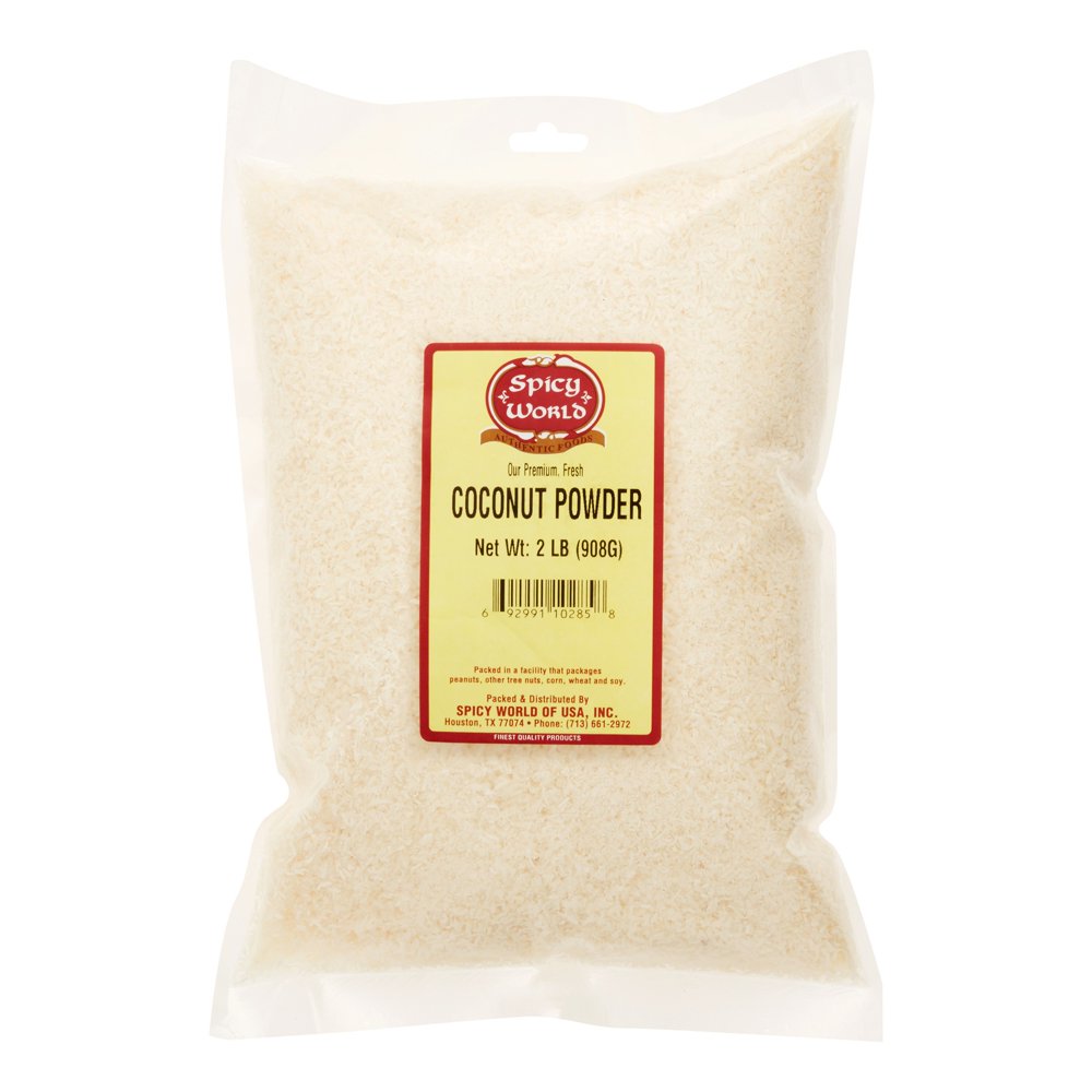 Spicy World Shredded Desiccated Unsweetened Coconut, 2 Lbs