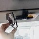 thumbnail image 2 of 2 Pcs Car Glasses Holder Sunglasses Clip Sun Visor Clip Car Ticket Card Clip Holder Auto Vehicle Accessories,Black + Silver, 2 of 4