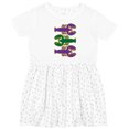 thumbnail image 3 of Inktastic Mardi Gras Celebration Funny Crawfish Girls Toddler Dress, 3 of 5