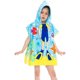 thumbnail image 1 of Toalla de baño de playa con capucha para niños pequeños - Poncho de cubierta de piscina suave Capa de pirata para niños Niños Niños Adepaton WMZL-1025, 1 of 4