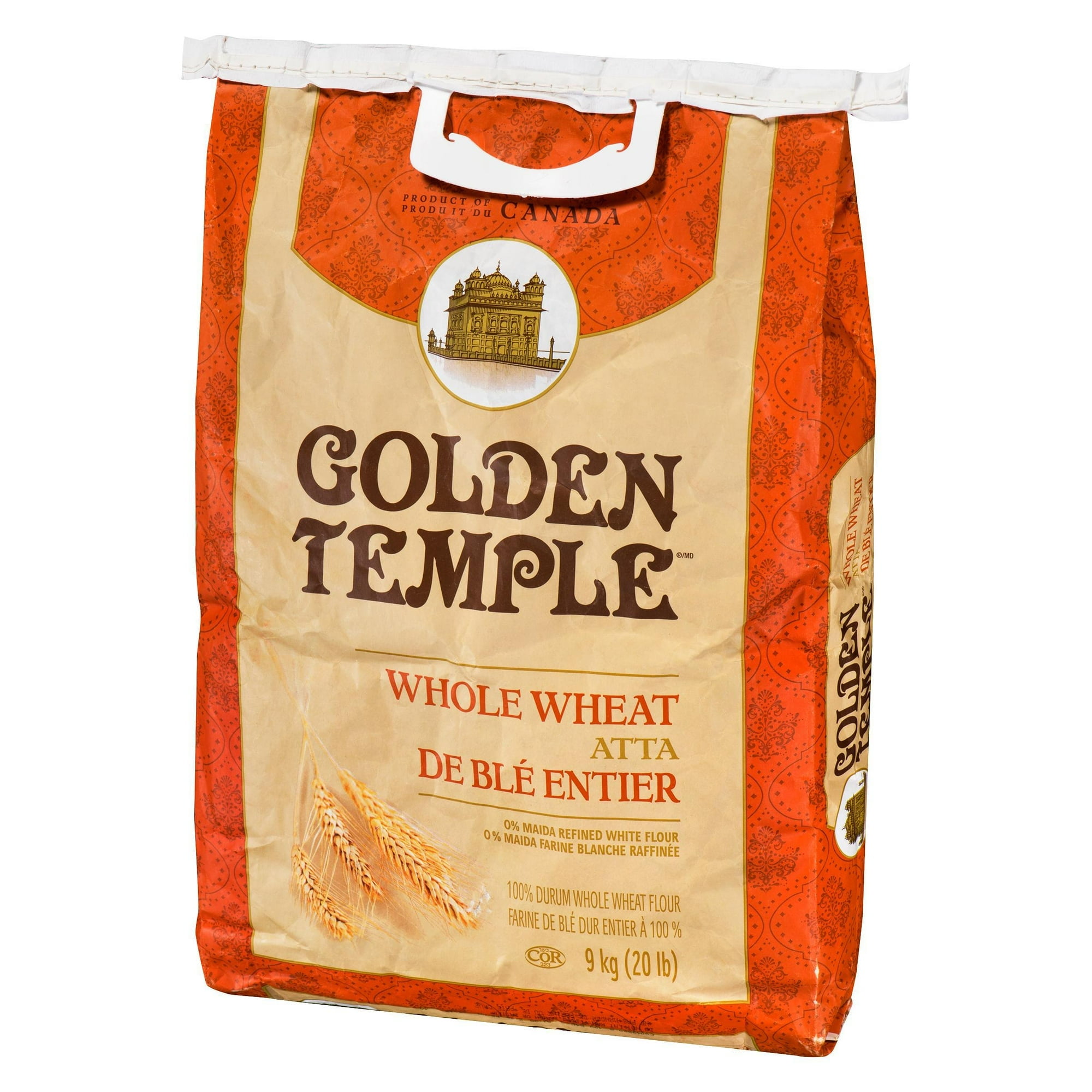 Golden Temple Whole Wheat Atta Flour 9kg