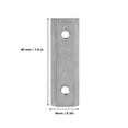 thumbnail image 1 of Z043M Zinc Alloy Metal Double Slot Nut, Solid And Durable, Linear Motion Accessories, For Fixing Base Or Reinforcing Plate, 1 of 8