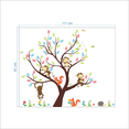 thumbnail image 5 of Vinil Infantil Arbol De Dibujos Animados Mono Ardilla Dara Baby VinDe048 Largo 111 cm Ancho 0.2 cm Alto 91 cm, 5 of 5