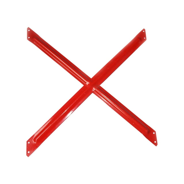 Accesorio de escalera, soporte cruzado, soporte adicional seguro, aleación de aluminio, barra Diagonal roja, accesorios de escalera de ático en espiga Zulema Piezas de escalera