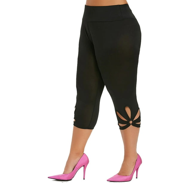 Yoga Pants for Women Sports Leggings Tights, Summer Cutout Yoga