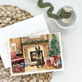 thumbnail image 2 of Belgian Malinois Christmas Greeting Cards and Envelopes Pack of 8 7 in x 5 in, 2 of 3