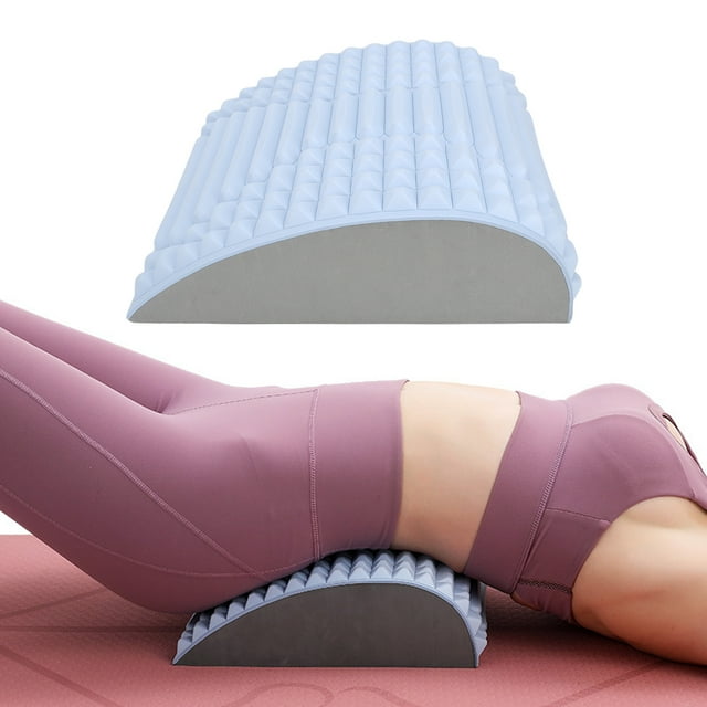 Camilla Portátil para el Cuello y la Espalda para Aliviar el Dolor Estimulación del Punto de Acupuntura Tracción Lumbar Pequeña y Eficaz Calma la Columna Lumbar Aumenta el ANGGREK Otros