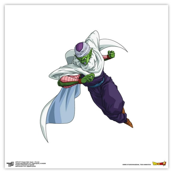 Gallery Pops Dragon Ball: Super - Piccolo Wall Art, Unframed Version, 12" x 12"