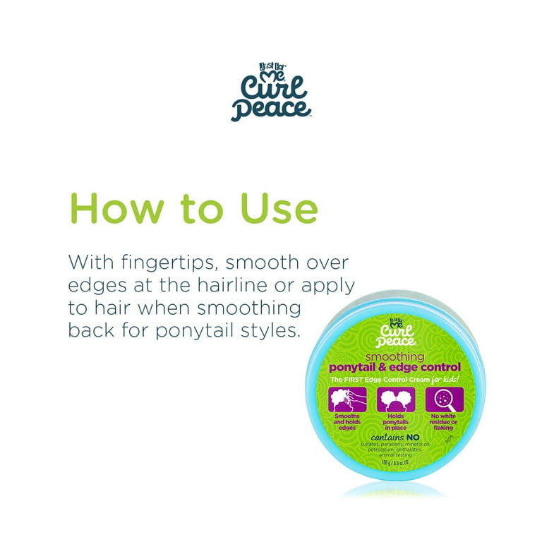 JUST FOR ME Curl Peace Smoothing Ponytail & Edge Control (5.5oz) JUST FOR ME Curl Peace Smoothing Ponytail & Edge Control (5.5oz)