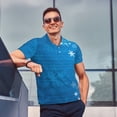 thumbnail image 4 of Balery Blue Christmas Camisa Polo de Hombre con Estampado, de Manga Corta y Tejido Medio, Camisa Tipo Golf Polo-XX-Large, 4 of 6