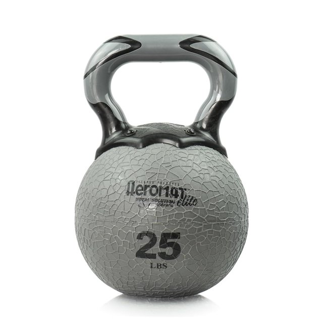 Balón medicinal con pesas rusas AGM Aeromat Elite, color gris, 2,7 kg