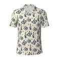 thumbnail image 2 of Daiia Snake Pattern Men’s Polo Shirts,Solid Deck Shirt,Classic Fit, Breathable Cotton Polo for Casual and Sport Wear-Medium, 2 of 9