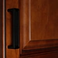 thumbnail image 6 of 3-3/4 in. Center Embossed Leather Strip Rectangle Cabinet Pulls, Matte Black, 6 of 6