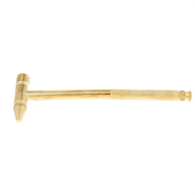 Small Full Metal Brass Hammer Portable Multi Tool - 3Pcs