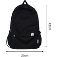 thumbnail image 4 of Bolsas grandes para mochilas escolares y universitarias WEIHJMXG negro, 4 of 5