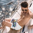 thumbnail image 2 of luoweisi Men's Beach Shorts Quick Dry Swim Trunks with Mesh Lining Sea Turtle XL, 2 of 5