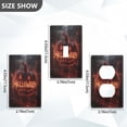 thumbnail image 2 of Halloween Font Light Switch Cover Switch Plate Outlet Cover Plug Cover for Electrical Outlet, 2 of 6
