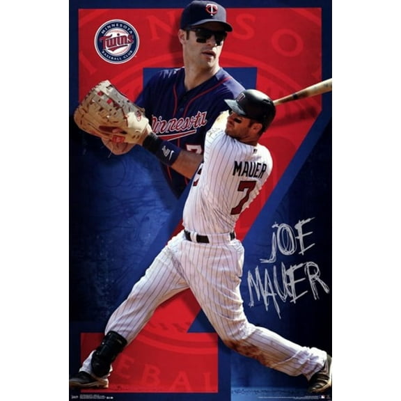 Minnesota Twins��_ - J Mauer 14 Poster Print (24 x 36)