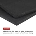 thumbnail image 4 of Unique Bargains EVA Foam Sheets Black 12 Inch x 9 Inch 6mm Thickness for Crafts DIY 10 Pcs, 4 of 5