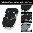 thumbnail image 4 of Unique Bargains 5 Buttons Keyless Entry Remote Fob Key Shell Case for Chevrolet Silverado 1500, 4 of 7