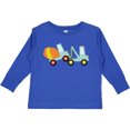 thumbnail image 3 of Inktastic Tow Truck Construction Boys Long Sleeve Toddler T-Shirt, 3 of 5