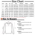thumbnail image 3 of asdoklhq Christmas Tshirts Women Christmas Women's Printed Neck Hem Slit Long Sleeved Loose T-shirt Top Blue 3X, 3 of 5