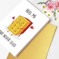 thumbnail image 4 of Tarjeta de aniversario CTVSPC Never Let Go Pun para marido y mujer, 4 of 7