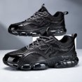 thumbnail image 5 of Running Shoes for Men Chunky Fashion Sneakers Casual Sports Tennis Walking Shoes Lace up Non Slip Breathable Mesh Workout Shoes, 5 of 7