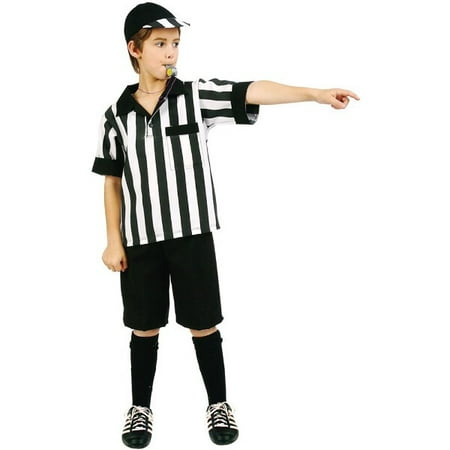 Child Referee Boy Costume~Small 4-6 / Black