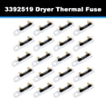 thumbnail image 4 of ARCADORA Dryer Thermal Fuse 20 Pack 91°C Overheat Protection Direct Replacement For Kenmore Household Laundry Appliance Safety, 4 of 10