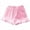 Pink, variant on Afuyipoi Girls Jacquard Shorts Size 10-12,High Waist Lightweight Waistband Summer Shorts Pink