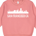thumbnail image 3 of Inktastic San Francisco California Skyline Ca Cities Toddler Sweatshirt, 3 of 4