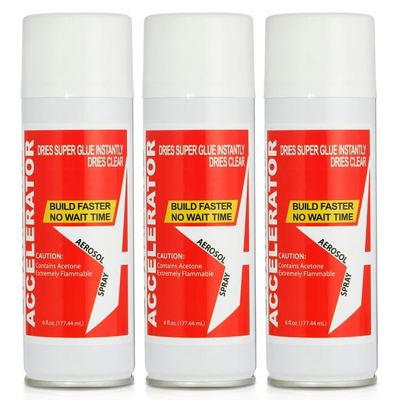 Acelerador de pegamento CA STARBOND para superpegamento 180 ml (3 x 177 ml)