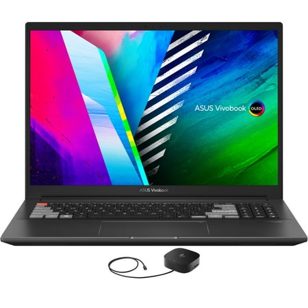 ASUS Vivobook Pro 16X OLED Gaming/Entertainment Laptop (AMD Ryzen 7 5800H 8-Core, 16.0in 60Hz 4K (3840x2400), GeForce RTX 3050 Ti, Win 11 Home) with G2 Universal Dock