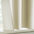 thumbnail image 3 of Phoenix Insulated All-in-One Window Dressing Set 80" x 63" in Ivory, 3 of 4