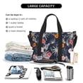 thumbnail image 6 of Zufioo Hawaiian Style Pattern Hand-held Travel Bag, Waterproof Adjustable Shoulder Strap Crossbody Duffel Bag, Suitable for Work, Short trips, Sports, 6 of 8