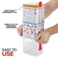 thumbnail image 3 of Contenedor de pan para llenar tu hogar (paquete de 2) Contenedor para pan, contenedor para guardar pan fresco, protector de pan transparente, soporte para pan - Panera para bollos, bagels y pan, caja, 3 of 7