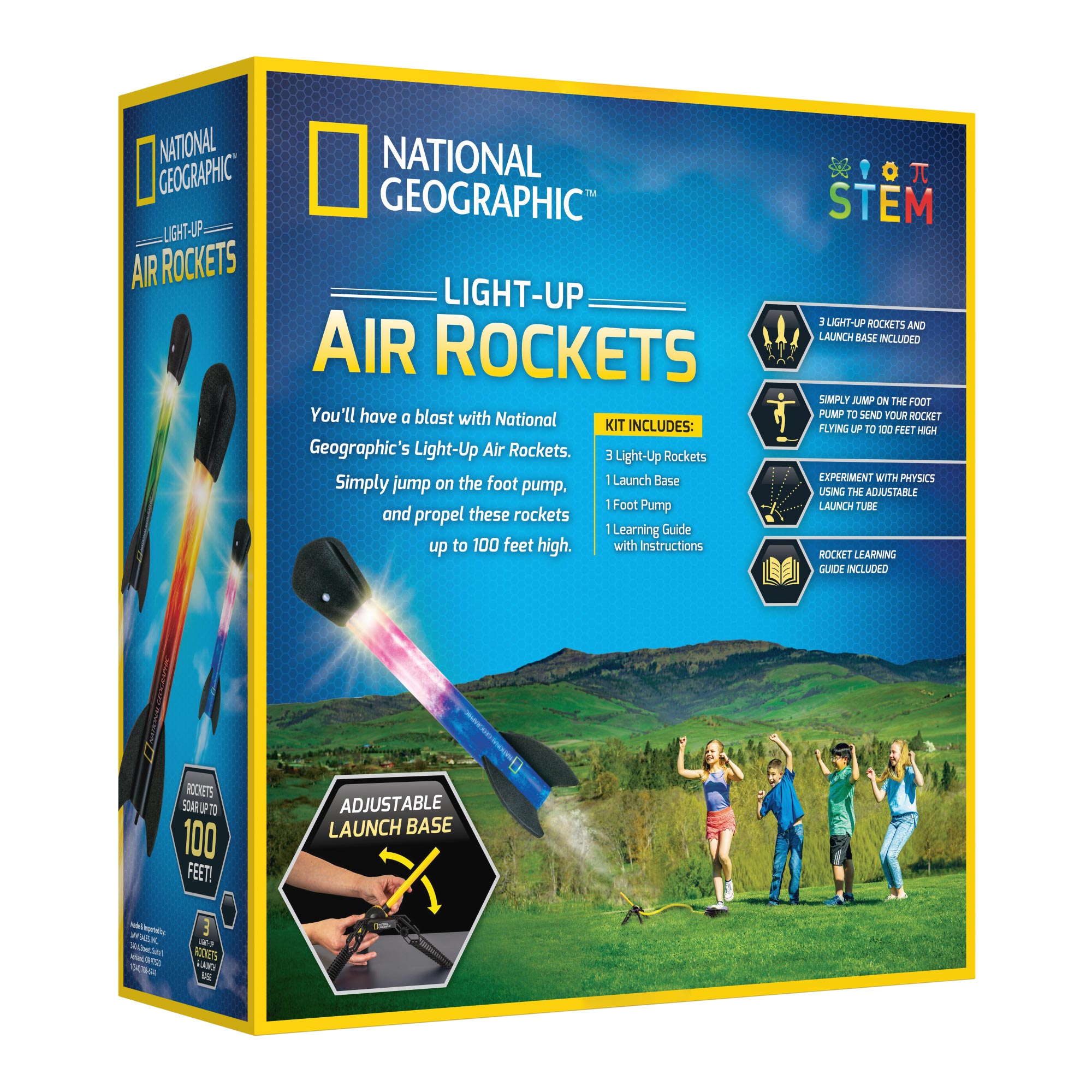 National Geographic Light Up Air Rockets Set photo 2