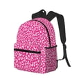 thumbnail image 2 of Haiem Leopard Lightweight Backpack for School, Classic Basic Water Resistant Casual Daypack for Travel with Bottle Side Pockets, 2 of 8