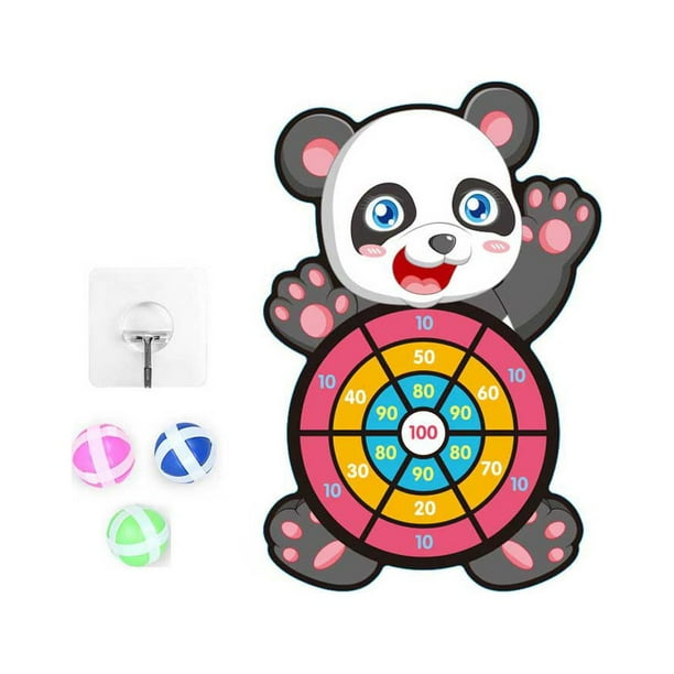 sweethay Tablero de dardos de bola pegajosa para niños, portátil, colgante, para padres e hijos, desmontable, bonito juego deportivo para el Juguetes tipo 5
