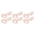 thumbnail image 4 of Mini Trombone, 100pcs Trombone de Bureau en Métal Petit Trombone Artisanat Exceptionnel, 4 of 14