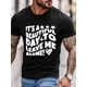 thumbnail image 2 of Men's T-Shirt,Short Sleeve Tee Shirt Casual Tops Abstract Quote Star Crew Neck T Shirts for Men, 2 of 8