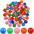 thumbnail image 1 of EeaseCA 100pcs Lottery Balls Colorful Balls Table Tennis Ball Party Game Ball Prop (5 Color, Mixed Package) 4cm, 1 of 8